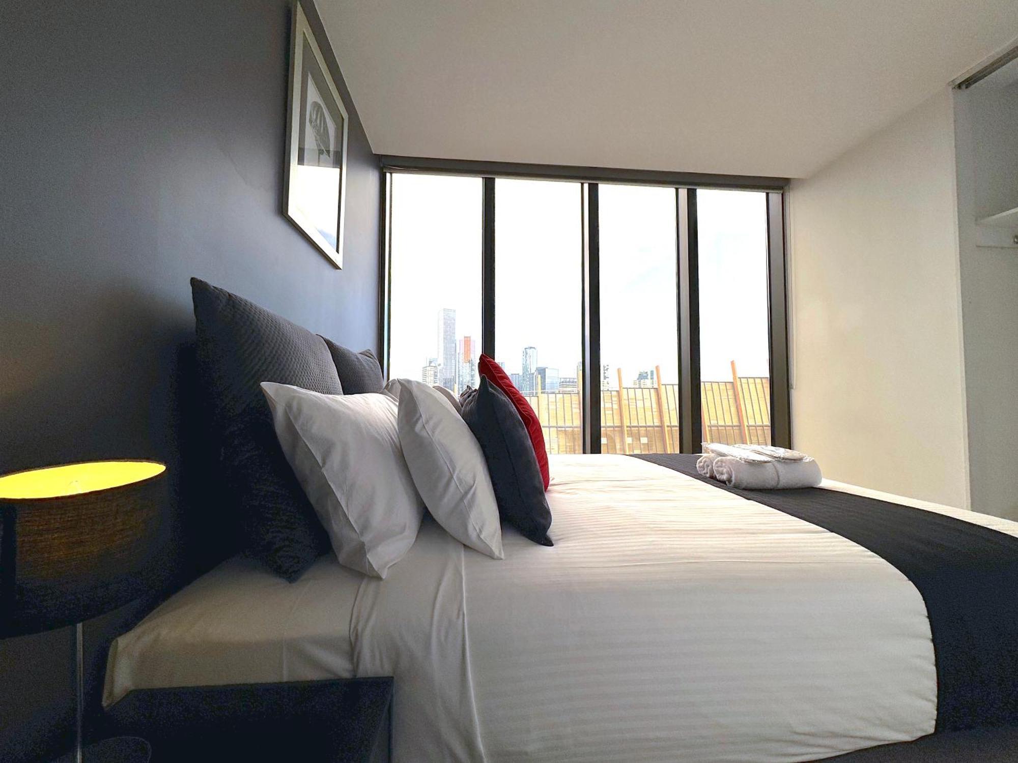 Aura On Flinders Serviced Apartments Melbourne Exteriér fotografie