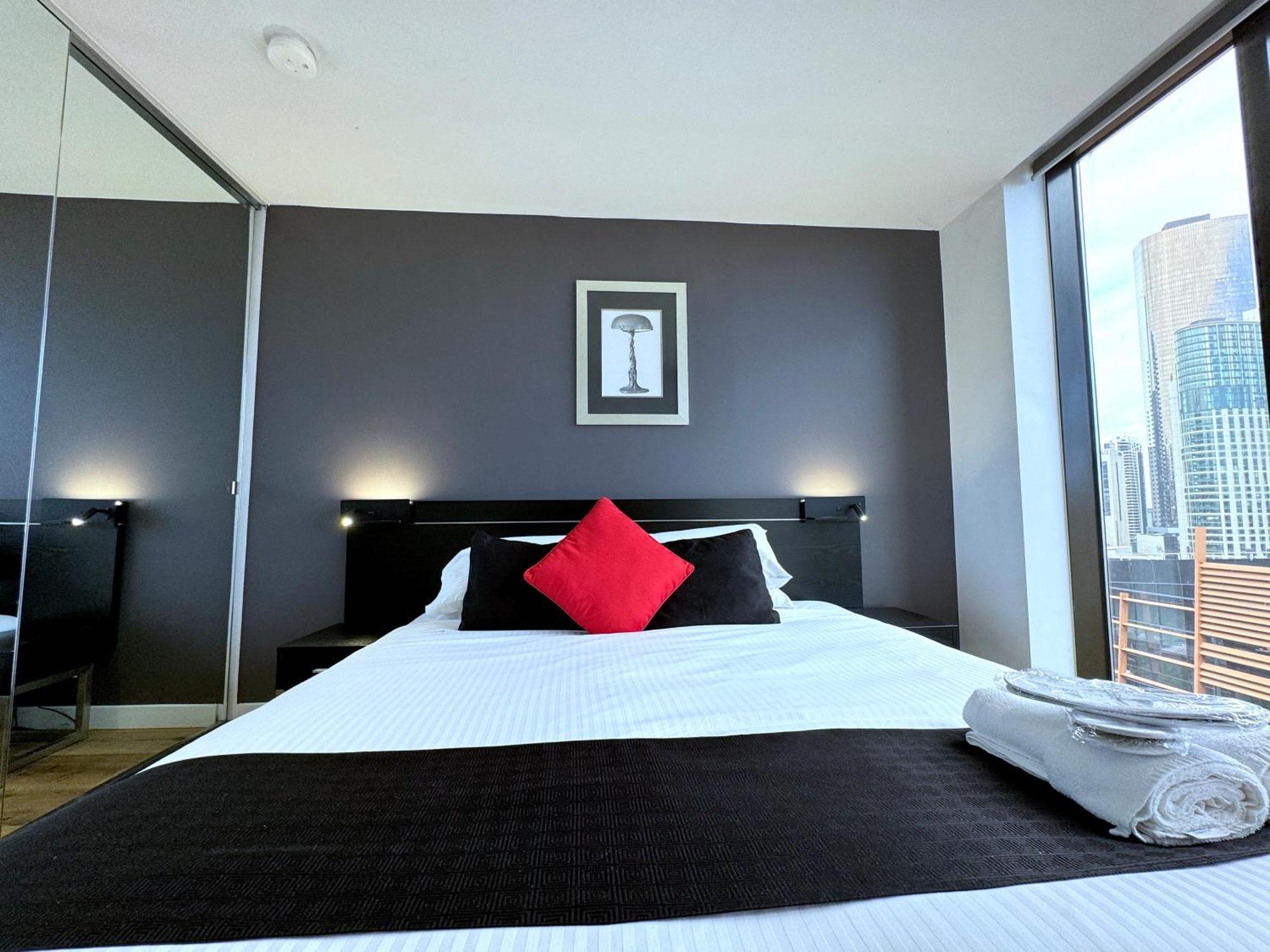 Aura On Flinders Serviced Apartments Melbourne Exteriér fotografie